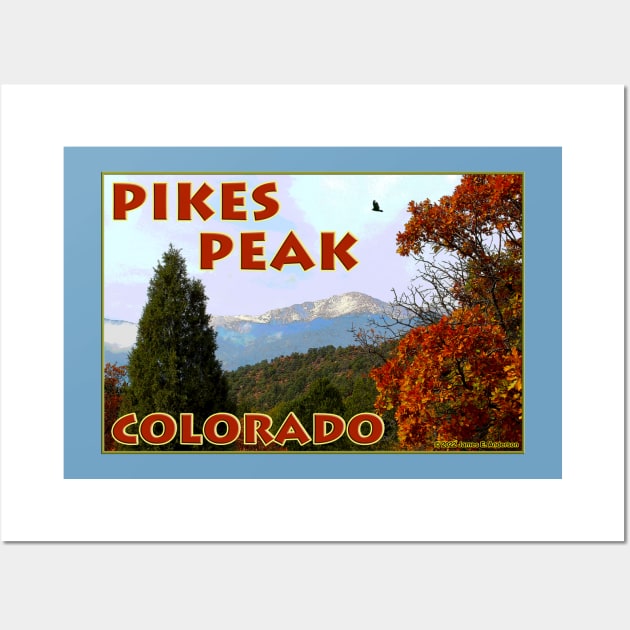 Pikes Peak Wall Art by JEAndersonArt